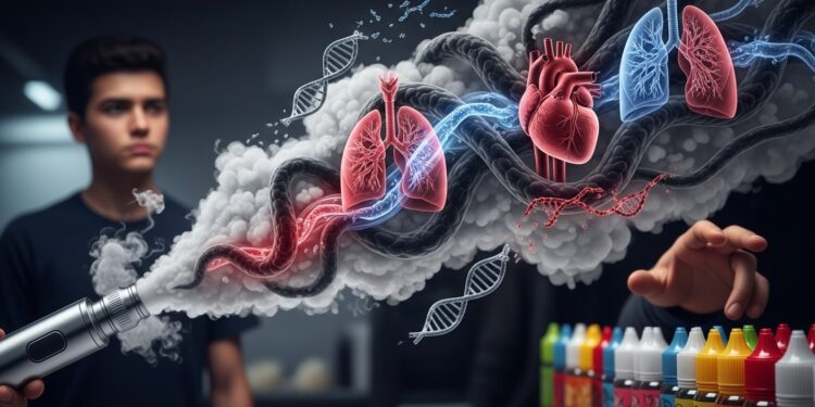 LAnses alerte  vapoter expose à des substances toxiques et risques pour la santé même si moins grave que le tabac Réservé au sevrage tabagique court Détails alarmants sur poumons cœur et jeunes   Viral Mag