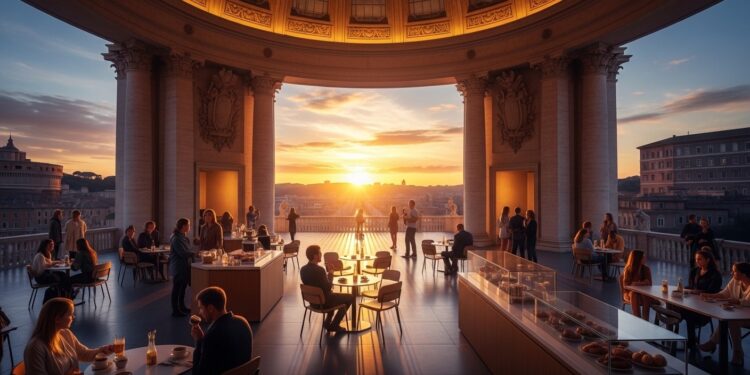 Découvrez les nouveaux espaces accessibles sur la terrasse de la basilique Saint Pierre incluant un café et des expositions pour le 400e anniversaire de sa consécration Un projet ambitieux pour mieux accueillir les millions de visiteurs   Viral Mag