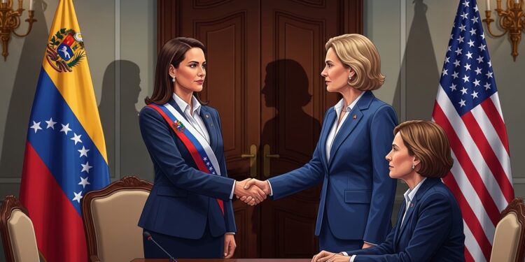 Delcy Rodríguez présidente par intérim du Venezuela rencontre la cheffe de la mission US à Caracas Nominations familiales et signaux de coopération marquent un tournant historique après larrestation de Nicolás Maduro par les États Unis   Viral Mag