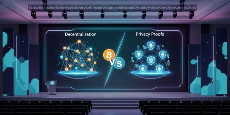 Vitalik Buterin Explique Pourquoi Bitcoin Sacrifie la Confidentialité - Viral Mag Vitalik Buterin à Chiang Mai détaille pourquoi Bitcoin a privilégié la décentralisation au détriment de la confidentialité Découvrez les compromis techniques historiques et les avancées sur Ethereum Viral Mag