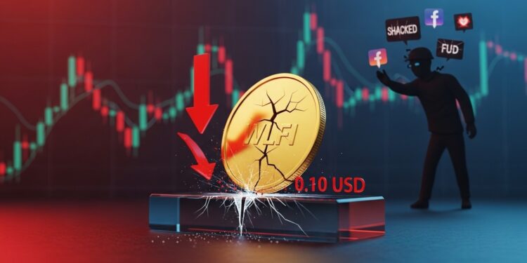 Le token WLFI chute vers 010 $ après un dépeg temporaire de lUSD1 Analyse complète du prix de lattaque coordonnée et des perspectives techniques dans un marché crypto tendu   Viral Mag