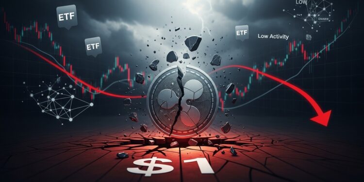 Le XRP chute de 20  en une semaine et risque de tomber sous 1 $ Découvrez les 3 facteurs clés  TVL en berne burn rate effondré et ETF en perte de vitesse   Viral Mag