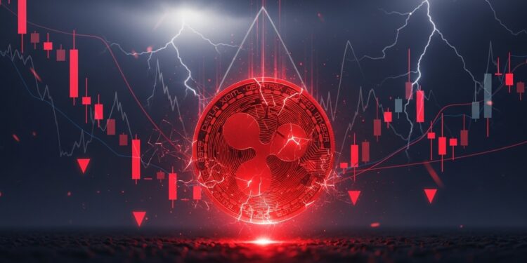 XRP chute de 25 en un mois et risque de perdre encore du terrain Bearish signals techniques et baisse dintérêt sur les futures expliquent pourquoi une correction vers 117$ est probable dans les prochaines semaines   Viral Mag