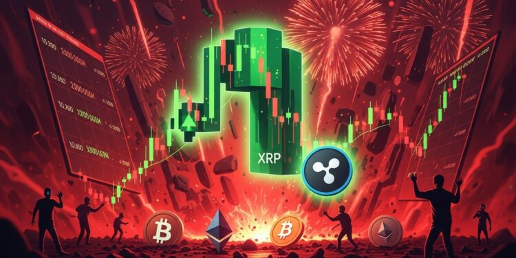 XRP Rebondit : Marteau Haussier Après Crash Brutal - Viral Mag XRP forme un marteau haussier malgré un crash à 150 $ et 258 milliards de liquidations Analyse technique et perspectives de rebond court terme dans un marché en peur extrême Viral Mag