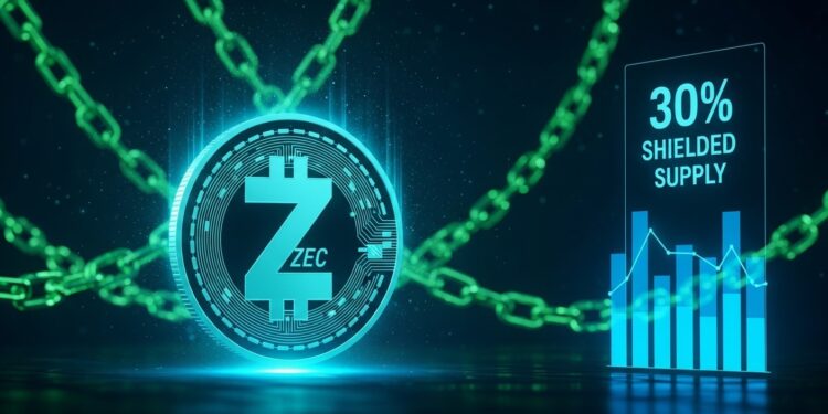 Zcash approche les 300 $ alors que 30  de loffre ZEC est désormais shielded renforçant la confidentialité et potentiellement le prix Analyse complète du momentum privacy   Viral Mag