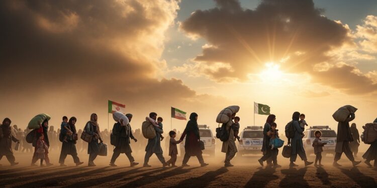 Depuis janvier environ 270 000 Afghans sont rentrés dIran et du Pakistan selon lONU Crainte dune vague massive liée aux tensions régionales Décryptage de la situation humanitaire actuelle   Viral Mag