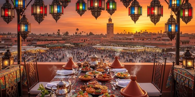 Découvrez les 7 meilleurs spots pour manger à Marrakech en 2026  rooftops sur Jemaa el Fna glaces artisanales et pâtisseries traditionnelles dans la médina Adresses testées et coups de cœur    Viral Mag