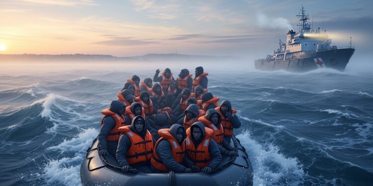 89 migrants sauvés au large du Pas de Calais lors de traversées risquées vers lAngleterre Découvrez les détails des sauvetages les dangers encourus et le contexte migratoire actuel   Viral Mag