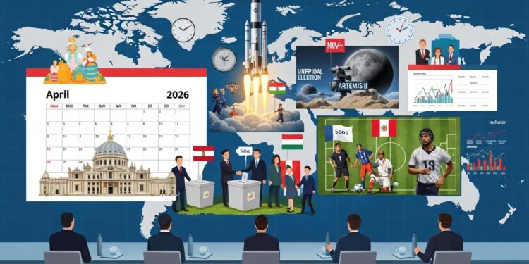 Du 30 mars au 29 avril 2026 découvrez lagenda international complet  visites officielles procès majeurs élections Pâques lancements spatiaux et matchs de football Un mois riche en actualité mondiale   Viral Mag