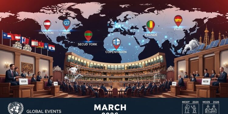 Découvrez lagenda international complet du 23 au 31 mars 2026  sommets G7 COP15 biodiversité procès sensibles élections danoises et visites diplomatiques majeures qui façonneront lactualité mondiale   Viral Mag