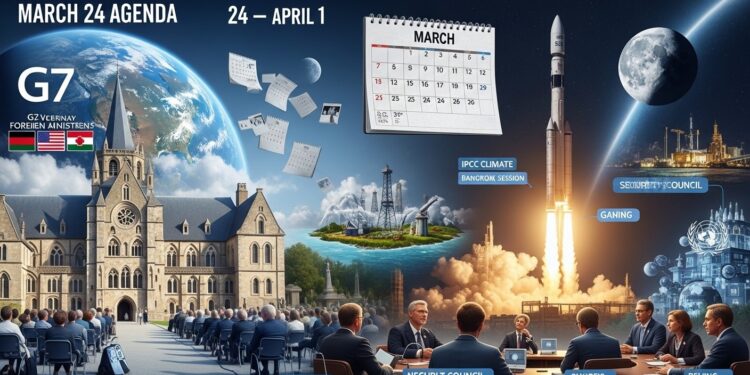 Du G7 en France à la mission Artemis II vers la Lune découvrez les événements majeurs qui marqueront la scène internationale cette semaine Diplomatie climat économie et espace au programme   Viral Mag
