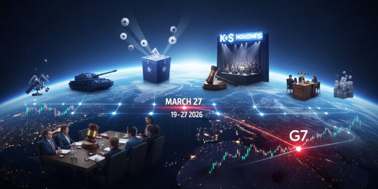 Découvrez lagenda international chargé du 19 au 27 mars 2026  guerre Iran BTS en concert élections multiples procès emblématiques et sommets cruciaux Un programme qui va secouer le monde   Viral Mag