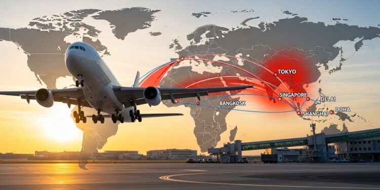 Face à la paralysie des hubs du Golfe due au conflit au Moyen Orient Air France et Lufthansa renforcent massivement leurs liaisons directes vers lAsie Découvrez les mesures concrètes et leurs impacts sur le voyage aérien   Viral Mag