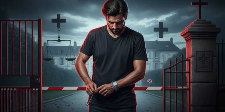 Un Albanais de 35 ans condamné pour vol et sous obligation de quitter le territoire retire volontairement son bracelet pour retourner en prison et accéder aux soins contre son cancer Une affaire qui interroge le système judiciaire et médical français   Viral Mag