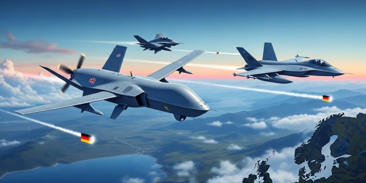 Allemagne Intéressée par le Drone de Combat Australien Ghost Bat - Viral Mag LAllemagne envisage dacquérir le drone Ghost Bat australien pour moderniser son armée de lair Le ministre Boris Pistorius qualifie ce système de concurrent sérieux face à la menace russe et aux besoins en drones autonomes dici 2029 Viral Mag