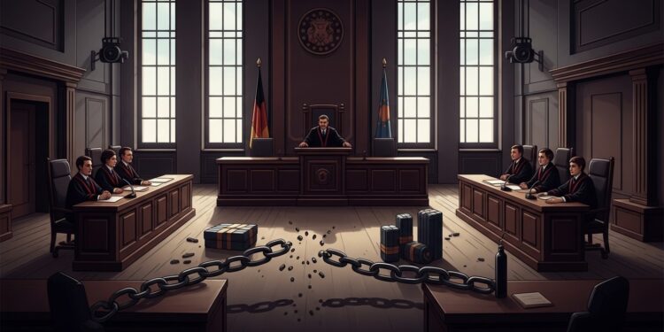 En Allemagne un tribunal de Berlin a condamné quatre membres du Hamas à des peines de prison pour avoir constitué des caches darmes destinées à de potentiels attentats contre des cibles juives et israéliennes en Europe Découvrez les détails du verdict   Viral Mag