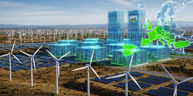 Amazon Investit 33,7 Milliards en Espagne pour Cloud et IA - Viral Mag Amazon annonce 18 milliards deuros supplémentaires en Espagne portant le total à 337 milliards pour étendre ses data centers en Aragon et booster lIA et le cloud en Europe Impact économique majeur attendu Viral Mag