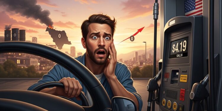 Les prix de lessence grimpent fortement aux États Unis suite aux tensions au Moyen Orient Témoignages poignants dautomobilistes confrontés à cette flambée inattendue qui bouleverse leur quotidien   Viral Mag