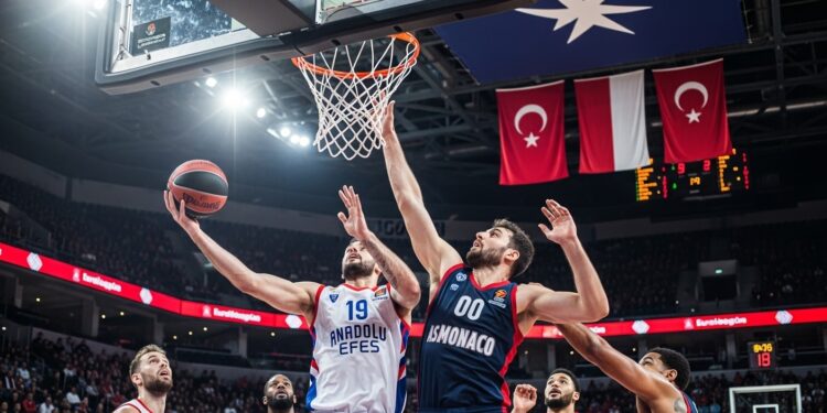 Découvrez lanalyse complète du choc Euroligue Anadolu Efes Istanbul   AS Monaco ce 19 mars 2026 Enjeux forces faiblesses joueurs clés et pronostic pour ce match décisif   Viral Mag