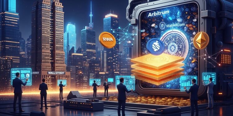 Lécosystème Arbitrum entre dans une phase institutionnelle majeure  21 milliards de transactions cumulées 20 milliards de TVL et une explosion des RWA et ETF tokenisés attirent les acteurs traditionnels de la finance   Viral Mag