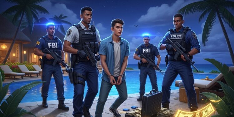 Un contractant américain arrêté à Saint Martin pour avoir détourné présumément 46 millions de dollars en cryptomonnaies saisies par les autorités US Détails de lopération FBI Gendarmerie   Viral Mag