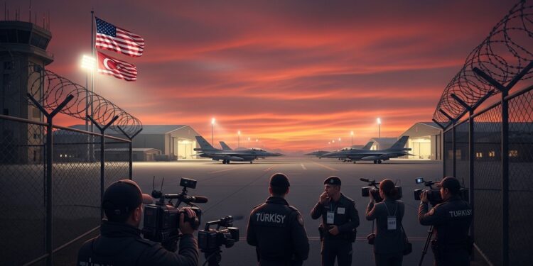 Deux journalistes turcs arrêtés pour avoir filmé la base dIncirlik abritant des forces américaines Un incident sur fond de frappes Israël Iran et ripostes régionales qui soulève de vives questions sur la liberté de la presse et la sécurité nationale   Viral Mag