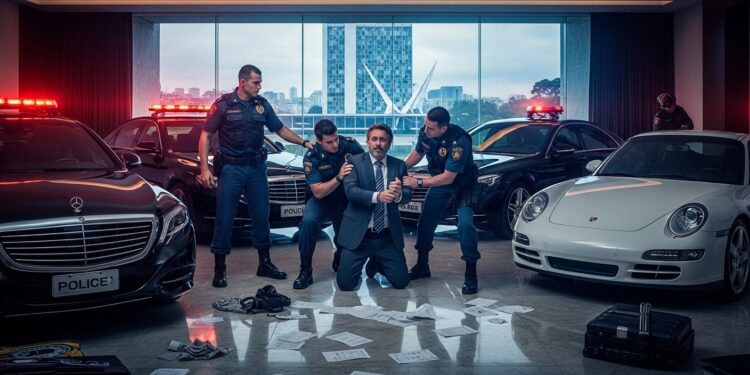 Le banquier Daniel Vorcaro arrêté par la police brésilienne dans un scandale financier majeur impliquant fraude corruption et intimidation Détails sur laffaire qui secoue le Brésil   Viral Mag