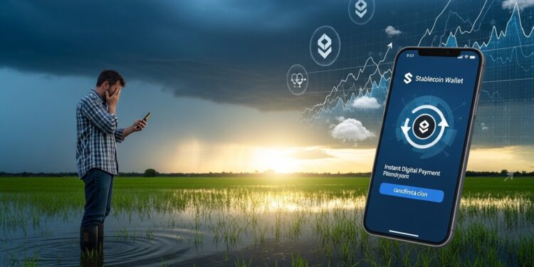 Découvrez comment les stablecoins et contrats intelligents pourraient verser une assurance climatique aux agriculteurs en quelques secondes accélérant la reprise face aux catastrophes   Viral Mag