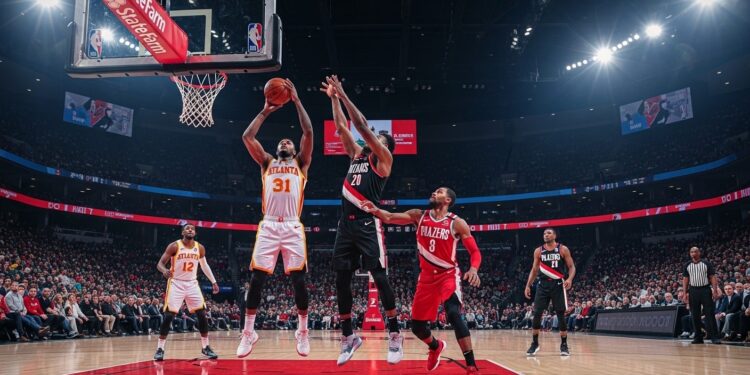 Atlanta Hawks vs Portland Trail Blazers : Duel Explosif le 2 Mars 2026 - Viral Mag Découvrez le preview complet du match Atlanta Hawks Portland Trail Blazers du 2 mars 2026 enjeux tactiques joueurs clés et pronostic pour cette affiche NBA passionnante à Atlanta Viral Mag