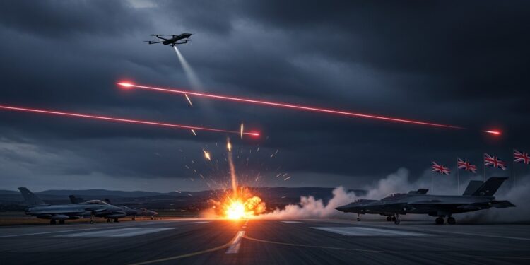 Attaque de Drone sur la Base Britannique d’Akrotiri à Chypre - Viral Mag La base aérienne britannique dAkrotiri à Chypre a été visée par un drone selon la ministre Yvette Cooper Dégâts légers confirmés alors que les tensions régionales sintensifient Détails et réactions officielles Viral Mag