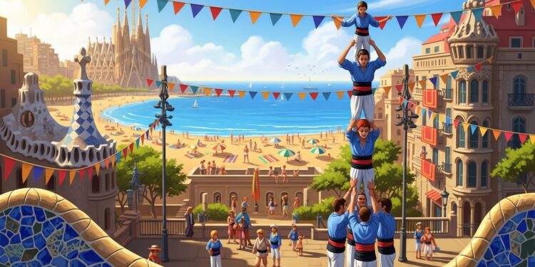 Découvrez pourquoi septembre est le mois parfait pour visiter Barcelone  températures douces affluence modérée plages encore chaudes et festivités comme la Mercè Guide complet avec conseils pratiques   Viral Mag