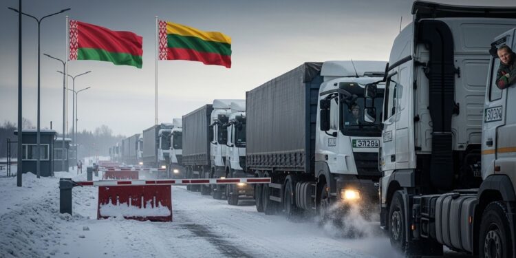 Le Bélarus autorise enfin la sortie de 1 900 camions lituaniens bloqués depuis fin 2025 Geste dapaisement après levée de sanctions américaines et tensions frontalières Décryptage complet   Viral Mag
