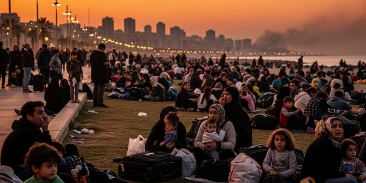 Des milliers dhabitants fuient la banlieue sud de Beyrouth après un appel urgent israélien à évacuer Colère peur et humiliation marquent cet exode inédit vers linconnu   Viral Mag