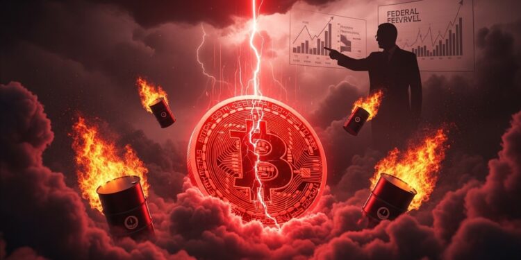 Bitcoin plonge sous 71 000 $ après le ton hawkish de Jerome Powell et la flambée du pétrole liée au conflit iranien Liquidations massives et perspectives 2026 assombries   Viral Mag