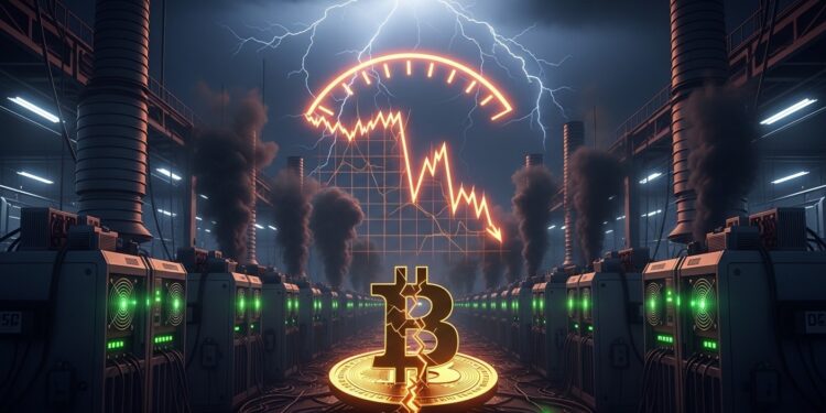 La difficulté de minage Bitcoin plonge de 75  ce soir la plus forte baisse depuis 2022 Hashrate en recul mineurs soulagés mais marché sous pression Analyse complète des impacts   Viral Mag