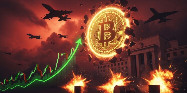 Bitcoin Explose au-dessus de 73 000 $ : Guerre, Pétrole et Fed en Feu - Viral Mag Bitcoin dépasse les 73 000 $ malgré les tensions Iran le choc pétrolier et les espoirs de baisse des taux Fed Analyse des risques de levier et des positions whales qui menacent une correction violente Viral Mag