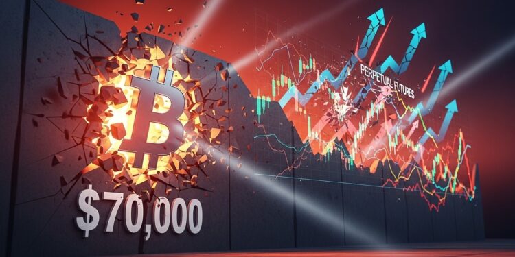 Bitcoin : Levier en Hausse et Intérêt Ouvert Explosif près de 70k - Viral Mag Découvrez pourquoi lintérêt ouvert sur Bitcoin explose près des 70 000 $ créant un marché fragile Analyse des risques de liquidations et perspectives haussièresbaissières Viral Mag