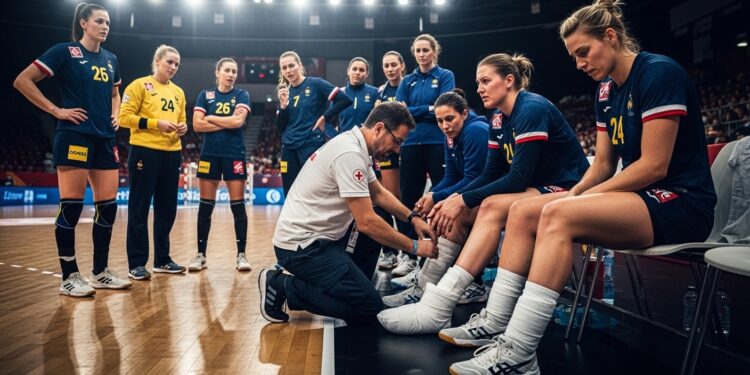 Clarisse Mairot et Méline Nocandy blessées forfait pour les qualifs Euro 2026 face à la Croatie Remplaçantes appelées enjeux pour les Bleues   Viral Mag