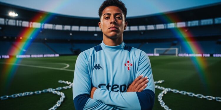 Borja Iglesias attaquant du Celta Vigo lutte contre lhomophobie la masculinité toxique et les injustices Portrait dun joueur qui ose dire et faire différemment   Viral Mag