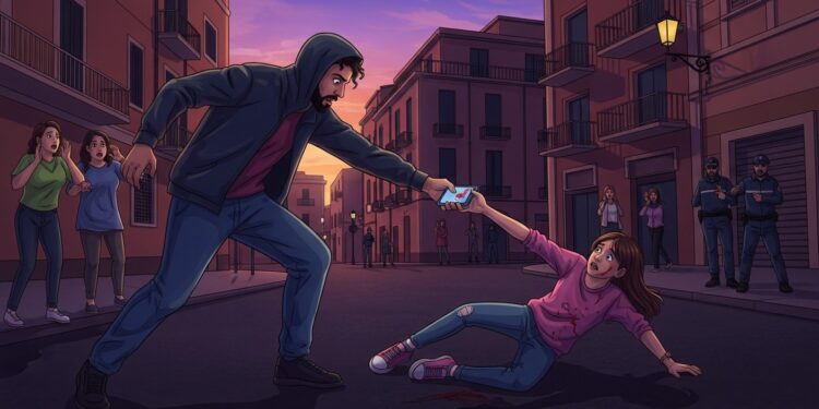 À Cagliari un jeune Algérien en situation irrégulière a agressé une enfant de 11 ans pour voler son téléphone la blessant Les incidents impliquant des migrants algériens se multiplient sur lîle suscitant inquiétude et débats sur la sécurité   Viral Mag