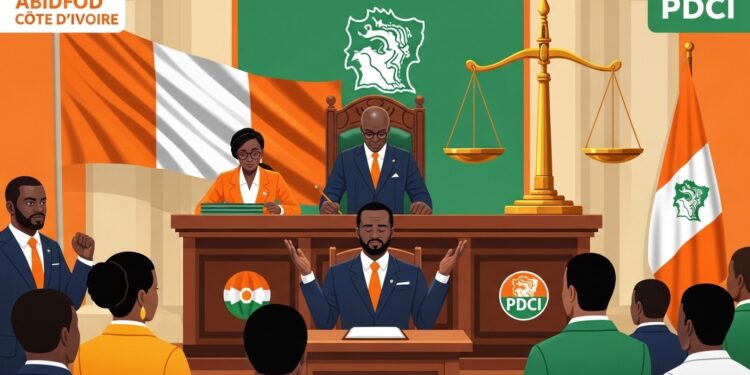 Le tribunal dAbidjan a déclaré non coupable Calice Yapo cadre du PDCI accusé de troubles à lordre public après avoir critiqué une invalidation électorale Un verdict qui interroge le rôle de la justice en Côte dIvoire   Viral Mag