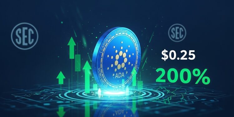 Cardano ADA flirte avec le support critique de 025 $ alors que les analystes évoquent un potentiel rallye de 200  Découvrez les signaux techniques on chain et réglementaires qui pourraient relancer la cryptomonnaie   Viral Mag