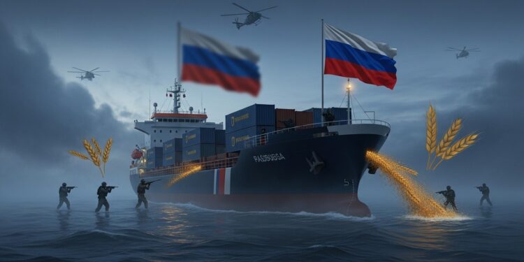 La Suède arraisonne un cargo soupçonné de transporter des céréales ukrainiennes volées lié à la flotte fantôme russe Découvrez les détails de cette opération et ses implications sécuritaires   Viral Mag