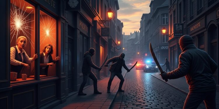 À Charleroi les altercations violentes à la machette se multiplient dans la Ville Haute terrifiant riverains et commerçants Entre trafic de drogue et sentiment dabandon la ville déclarée antifasciste en 2023 fait face à un défi sécuritaire majeur   Viral Mag