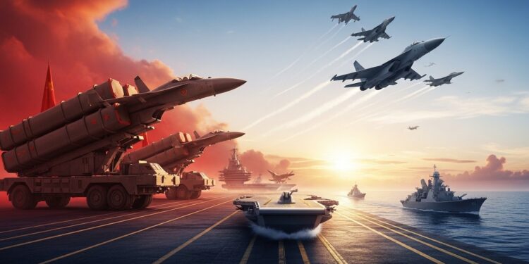 La Chine annonce une augmentation de 7 de son budget militaire pour 2026 renforçant sa posture face aux États Unis Taïwan et en mer de Chine méridionale Analyse des enjeux et capacités réelles   Viral Mag