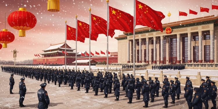 Chine : Les « Deux Sessions » Dévoilent Croissance et Budget Militaire - Viral Mag Découvrez les Deux Sessions 2026 en Chine objectif de croissance autour de 5 hausse du budget militaire et plan quinquennal 2026 2030 face aux défis économiques et géopolitiques Viral Mag