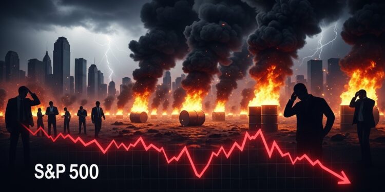 Le SP 500 et le VOO chutent lourdement tandis quune grande banque de Wall Street anticipe une correction majeure Pétrole à plus de 115$ inflation et tensions géopolitiques pèsent  analyse complète   Viral Mag