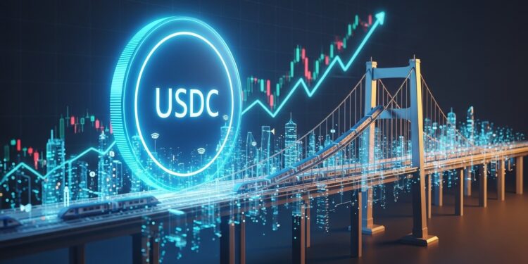 Les actions de Circle bondissent de plus de 120  depuis février 2026 USDC simpose comme infrastructure centrale des paiements mondiaux Analyse complète de cette envolée historique   Viral Mag