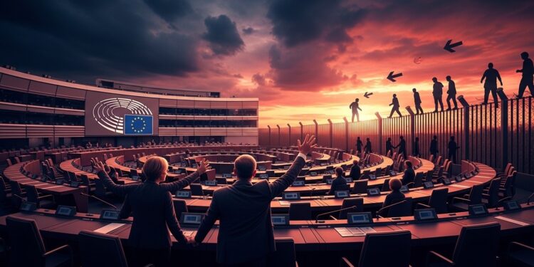 Une alliance inédite des droites au Parlement européen pourrait révolutionner la politique migratoire de lUE en rendant les expulsions forcées la norme pour les clandestins et migrants déboutés   Viral Mag