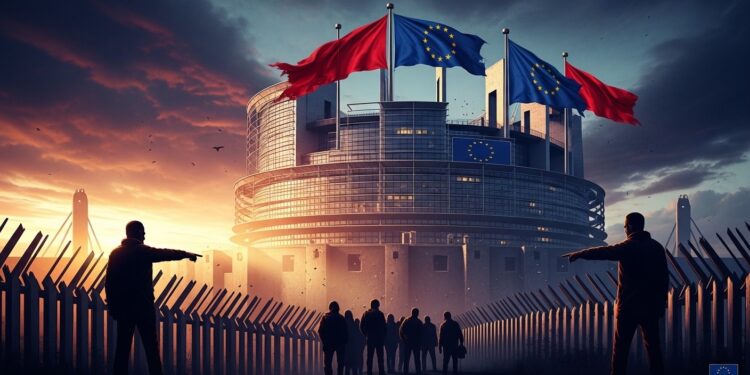 Le Parlement européen vote un règlement révolutionnaire  expulsion forcée prioritaire hubs en pays tiers et rétention jusquà 24 mois Une alliance inédite change la donne migratoire   Viral Mag